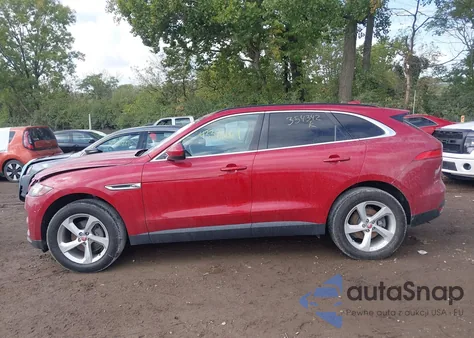 2019 Jaguar F-Pace 25T Premium из США, поврежденный, VIN SADCJ2FX4KA354342